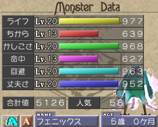 フェニックス　5歳