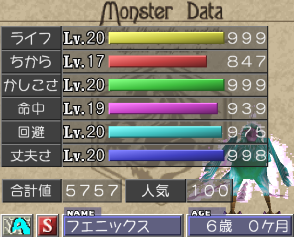 フェニックス　6歳