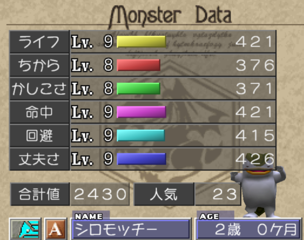 シロモッチー　2歳