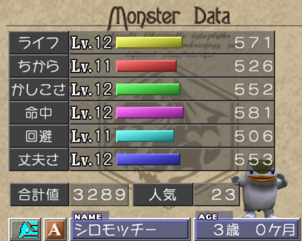 シロモッチー　3歳