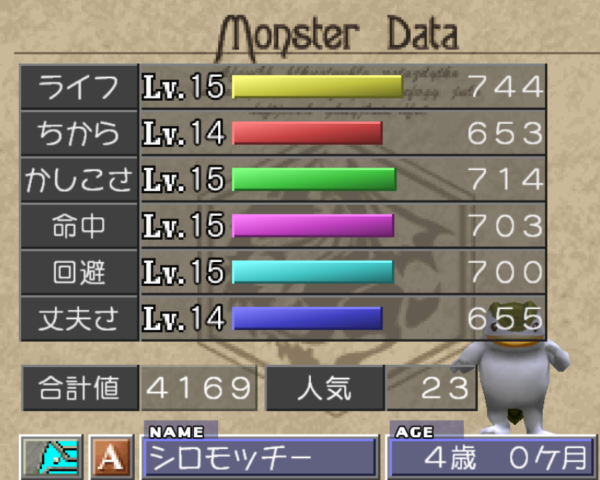 シロモッチー　4歳