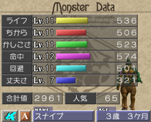 スナイプ　ピーク前